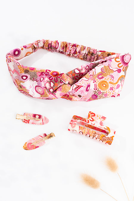 Djeran Soft Headband & Hair Accessories Set