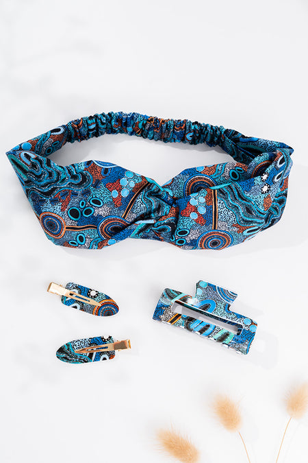 Calm Place Soft Headband & Hair Accessories Set