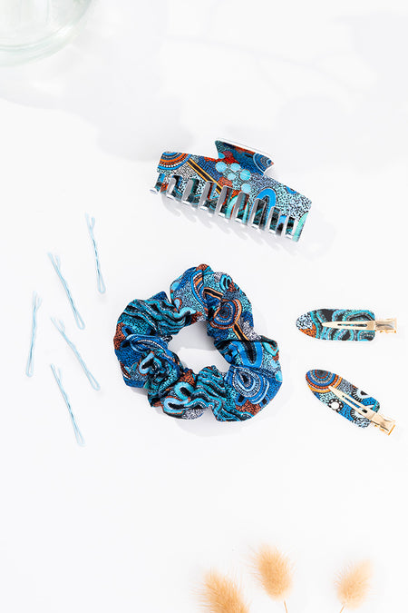 Calm Place Scrunchie & Hair Accessories Set