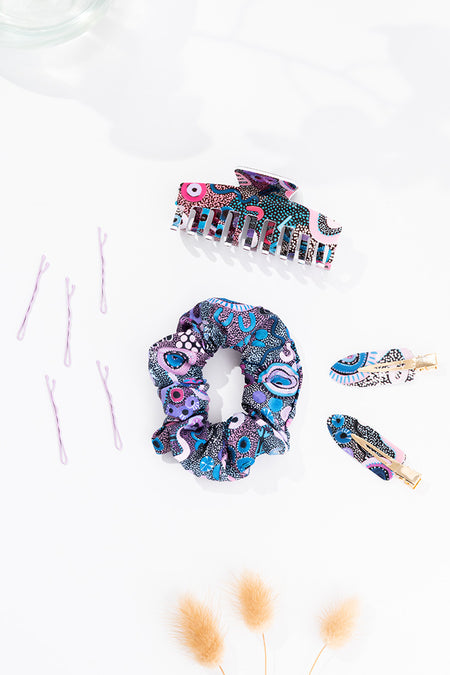 Makuru Scrunchie & Hair Accessories Set