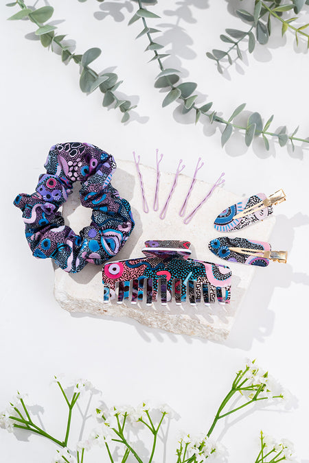 Makuru Scrunchie & Hair Accessories Set