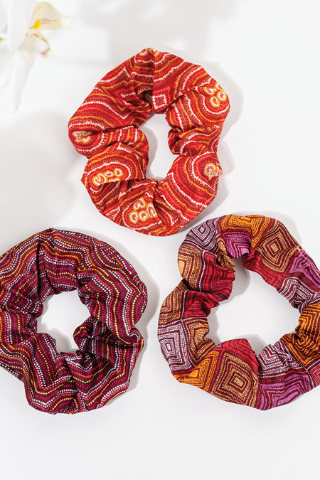 Warlukurlangu Scrunchie Collection (3 Pack)