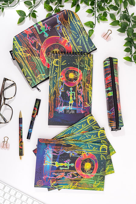 Celestial Rhythms Ballpoint Pen (4 Pack)