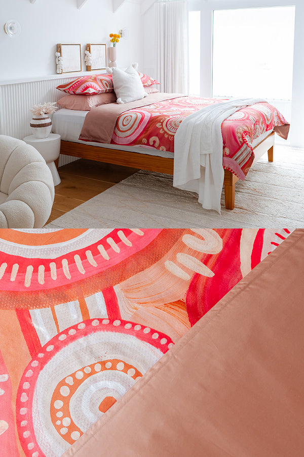 Peeneeyt (Strong) 100% Cotton Quilt Cover Set