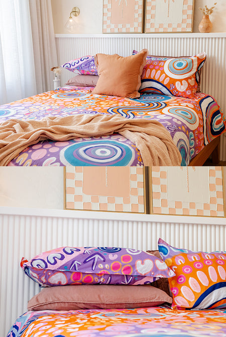 Ngootyoong (Joy) 100% Cotton Quilt Cover Set