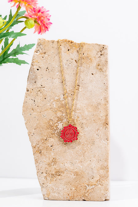 Wurung (Branches) Red Necklace