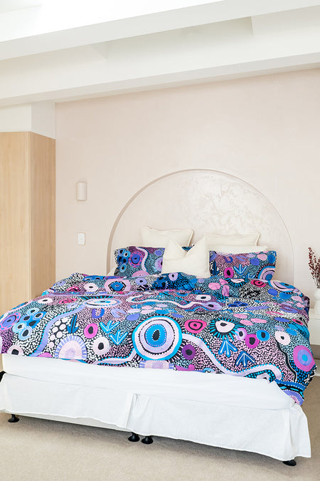 Makuru 100% Linen Quilt Cover Set