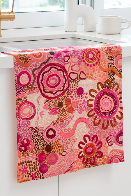 Djeran Linen Blend Tea Towel