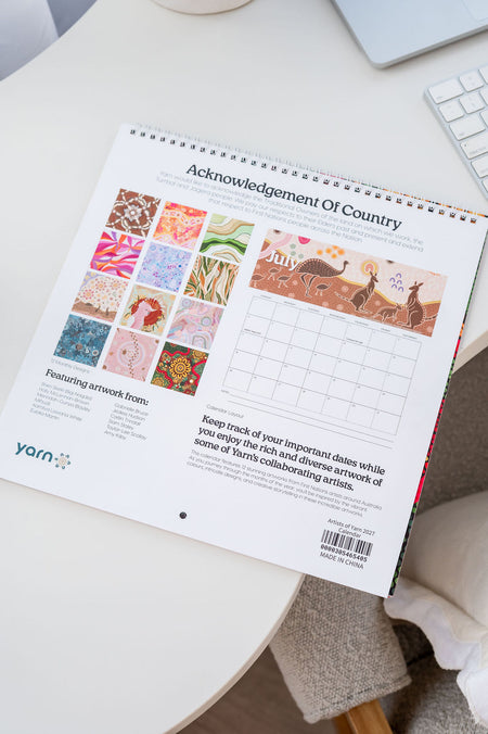 Artists of Yarn 2027 Calendar