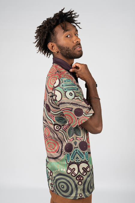 Danjoo (Green) UPF50+ Unisex Polo Shirt