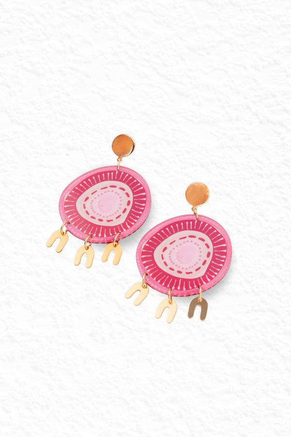 Djeran Acrylic Hanging Earrings