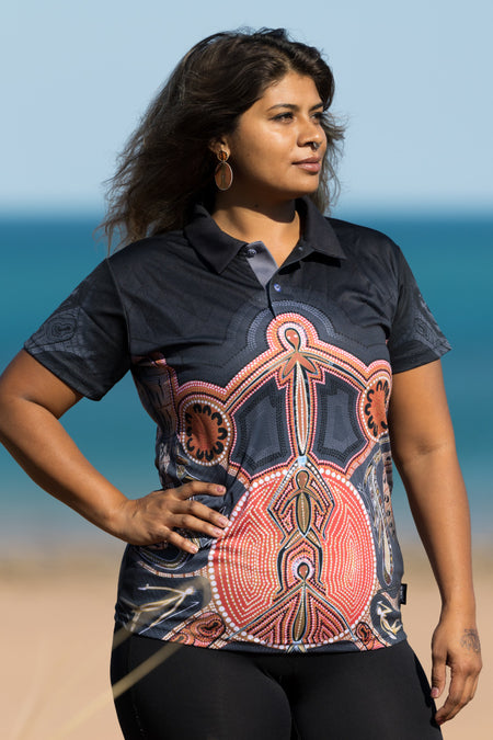 Leaving Footprints Essence Women's Fitted Polo Shirt