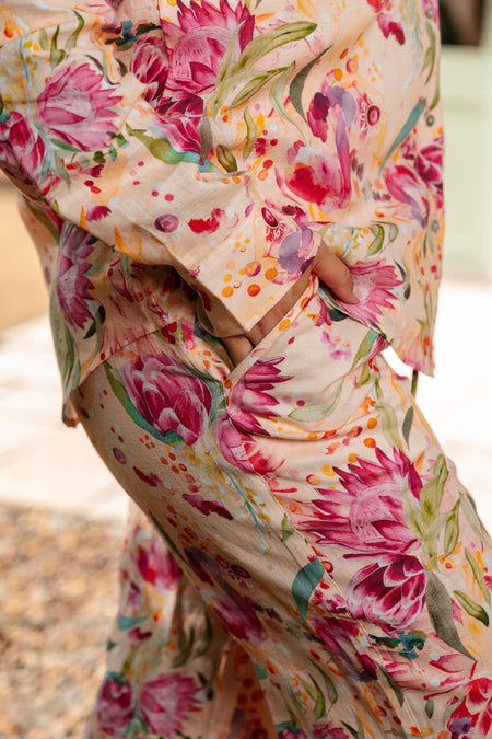 Spring Essence 100% Linen Pants