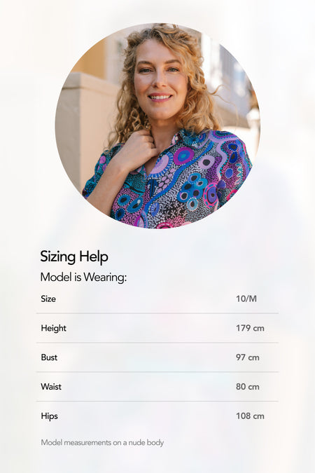 Makuru 100% Linen Short Sleeve Relaxed Women’s Shirt