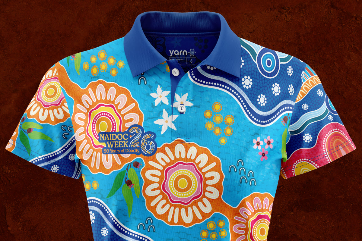 Shop NAIDOC Polos