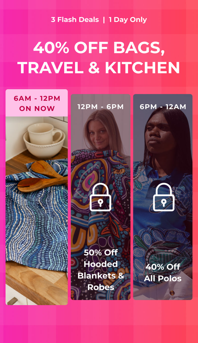 Flash Festival 13 Oct - Round 1 6am-12pm: 40% off bags, travel & kitchen - mobile slider