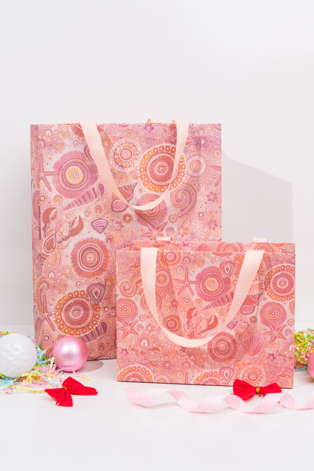Salt & Soul Matte Ribbon Handled Gift Bag