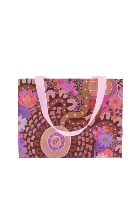 Strength Of Women Matte Ribbon Handled Gift Bag