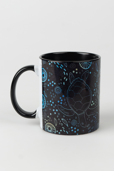 Goorlil (Turtle) Night Ceramic Coffee Mug - Bundle Item