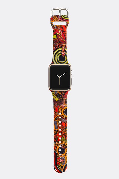 Proud & Deadly NAIDOC 2024 Silicon Apple Watch Strap