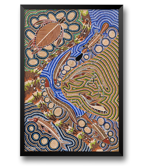 Healing Land, Rivers, Sea and Ocean Ceramic Coffee Mug