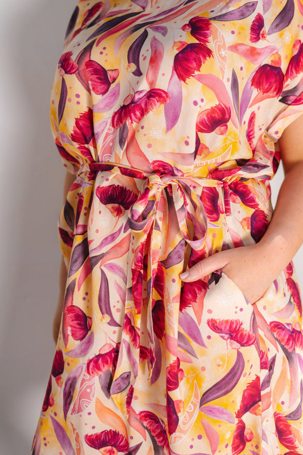 Illuminance 100% Rayon Shift Dress