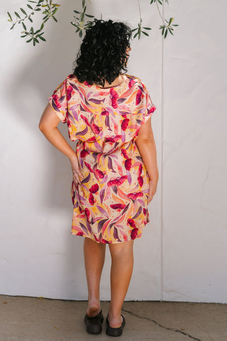 Illuminance 100% Rayon Shift Dress