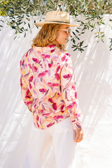 Illuminance 100% Linen Long Sleeve Relaxed Women’s Shirt