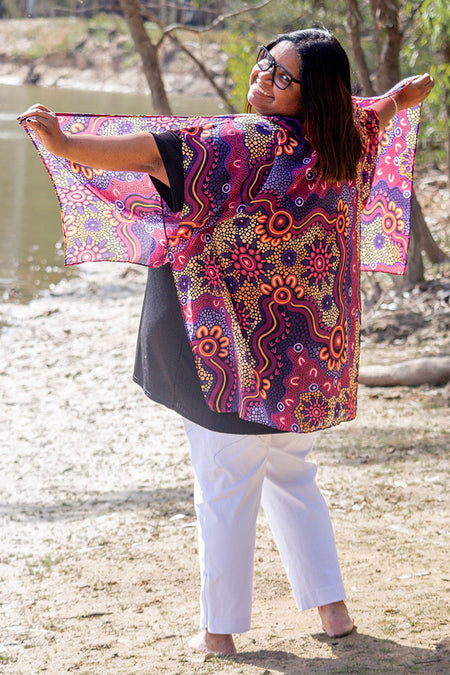 Ngabaan Chiffon Shawl