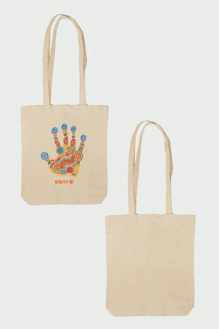 Imprint Of Change 'Reconciliation Week' Khaki Long Handle Cotton Tote Bag