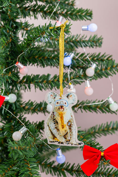 Koala (Gurrburr) 'Australian Wildlife Conservancy' Acrylic Christmas Ornament