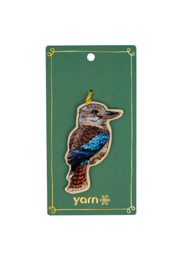Kookaburra (Durdilapka) 'Australian Wildlife Conservancy' Acrylic Christmas Ornament