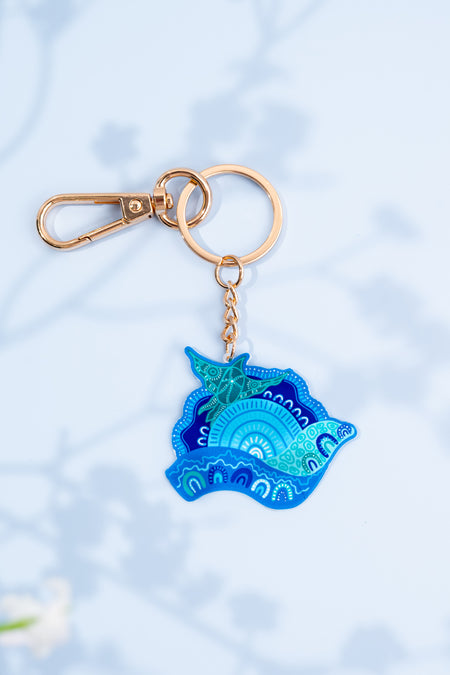 Together We Rise Keyring