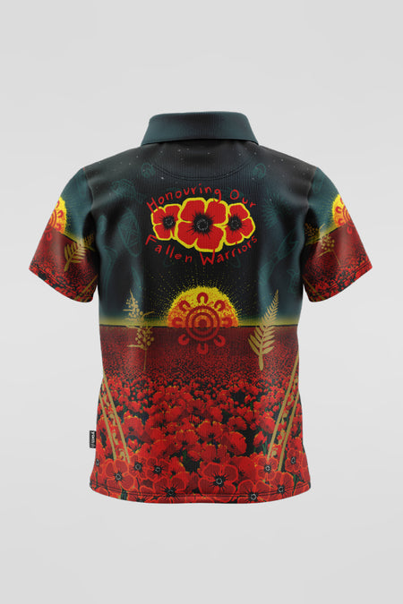Honouring Our Fallen Warriors Kids Polo Shirt