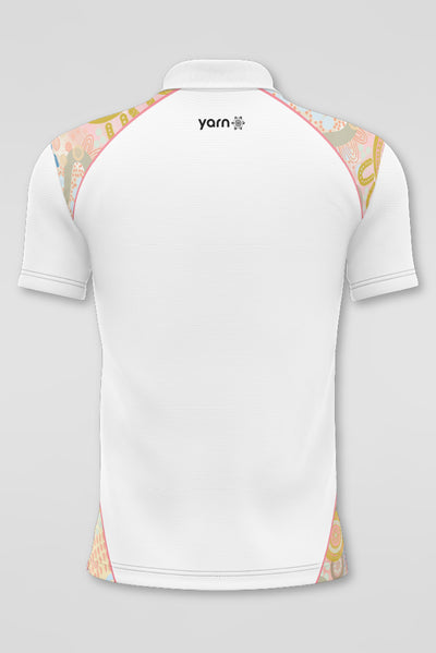 (Custom) Kindling NAIDOC 2024 White Bamboo (Classic) Polo Shirt