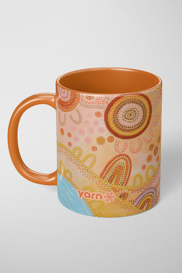 Land & Sea Ceramic Coffee Mug