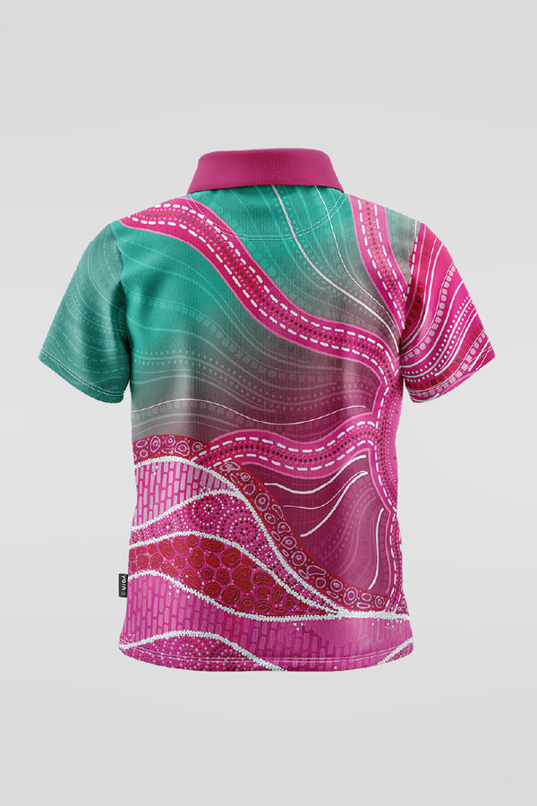 Mallee Sunsets Essence Kids Polo Shirt