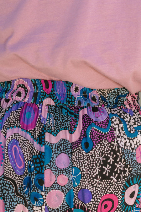 Makuru 100% Rayon Wide Leg Pants