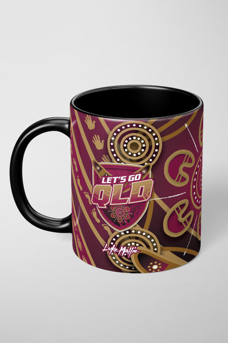 Maroon Warrior Ceramic Coffee Mug