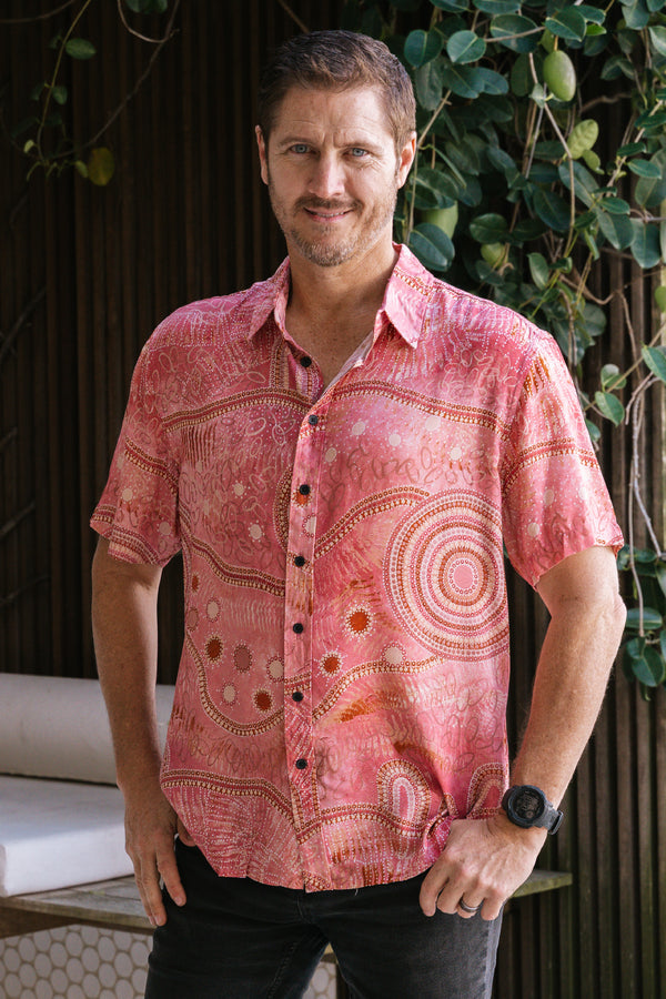 Wambuwanbunmarra (Mix) Unisex Button Up Shirt