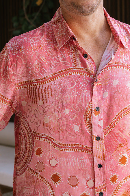 Wambuwanbunmarra (Mix) Unisex Button Up Shirt