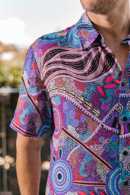 Grandmother's Country Unisex Button Up Shirt