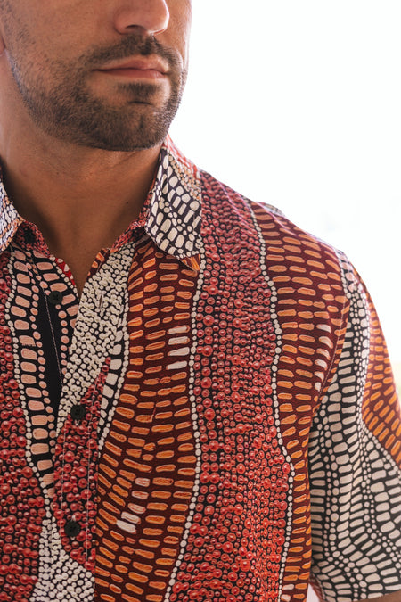 Layers Unisex Button Up Shirt