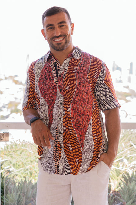 Layers Unisex Button Up Shirt