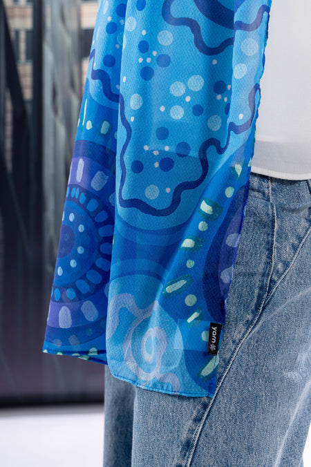 Together We Rise Rectangle Chiffon Scarf