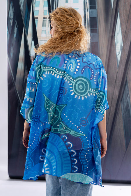 Together We Rise Chiffon Shawl