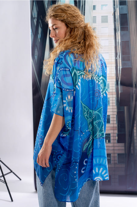 Together We Rise Chiffon Shawl