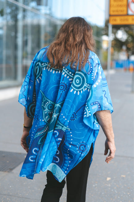 Together We Rise Chiffon Shawl