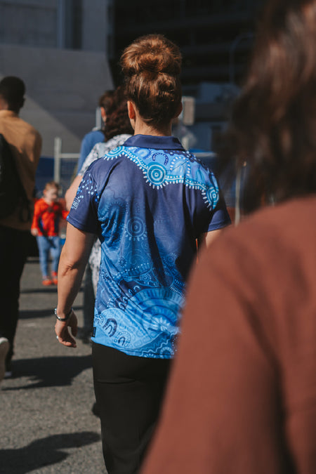 Together We Rise Essence Women's Fitted Polo Shirt