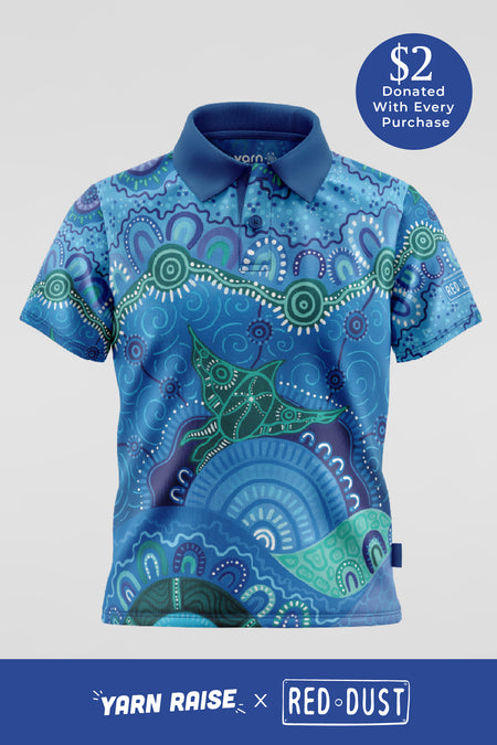 Together We Rise Kids Polo Shirt